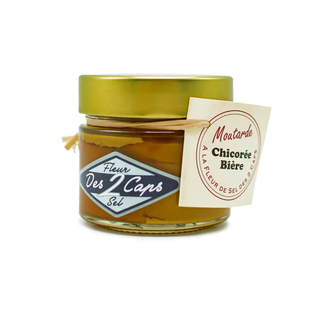 Moutarde à la bière et à la chicorée LUTUN- Recette artisanale